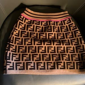 Kids Fendi Skirt. Size 6. Wore ONCE.